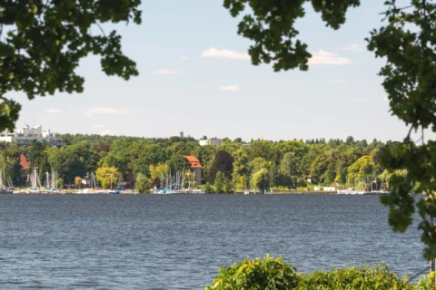 Blick über den großen Wannsee